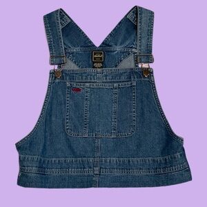 🍒 EDDIE BAUER - Vintage Cropped Overall Top 
Size: Petite L